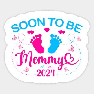 Soon To Be Mommy 2024 New Mommy Promoted To Mommy Pregnancy Sticker